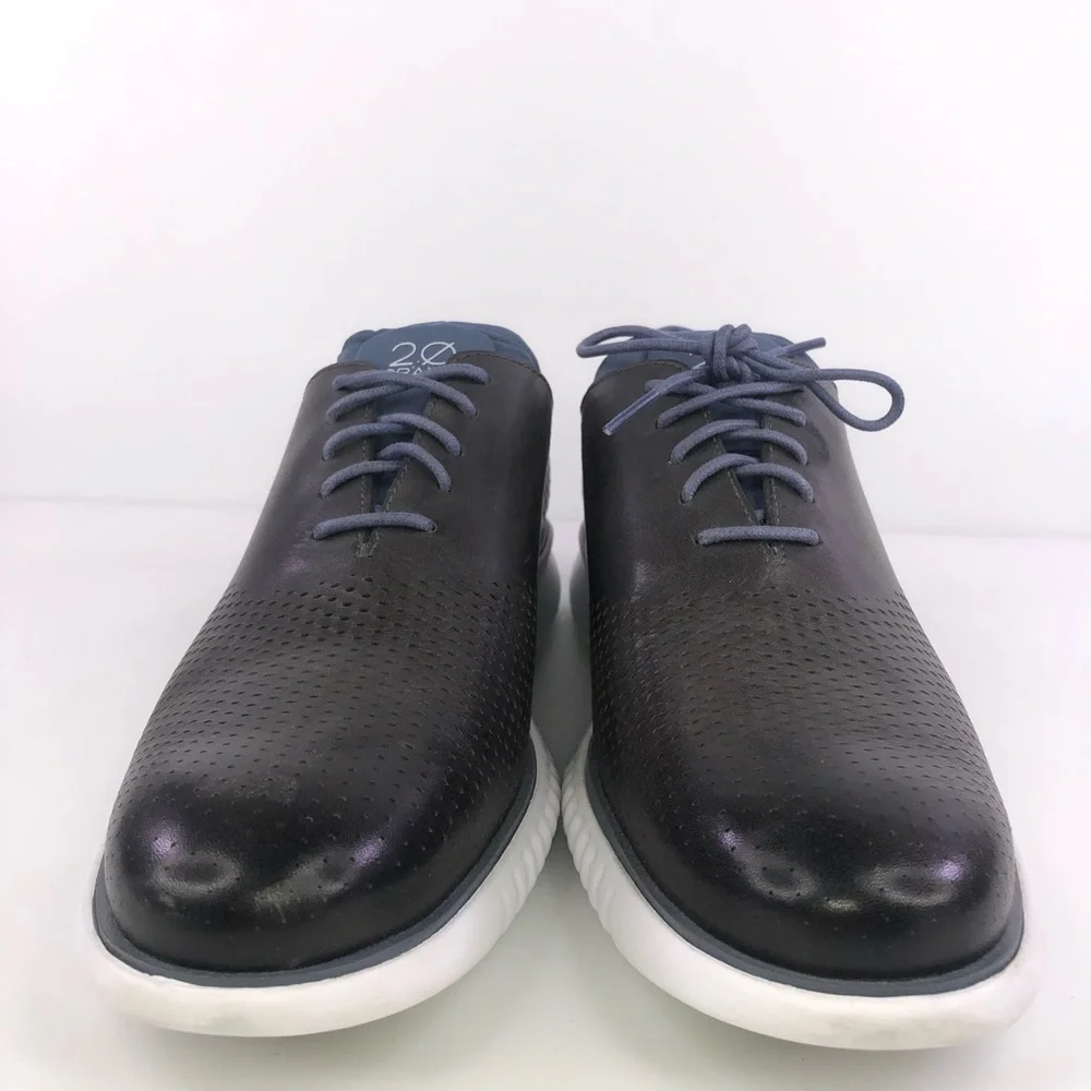 Cole Haan C32215 Men's Zeroground Gray/Blue/White Oxford - Size 12M